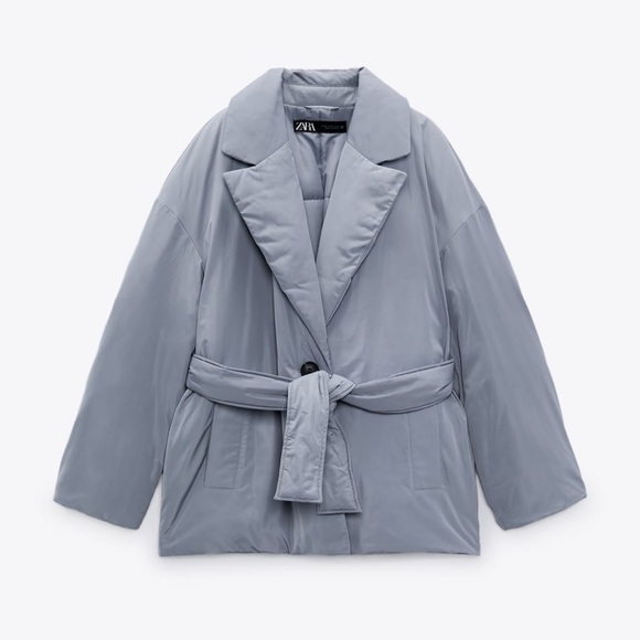 Zara Belted Jacket - Picture 2 of 8